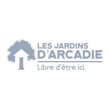 Logo Jardins d'Arcadie grisé